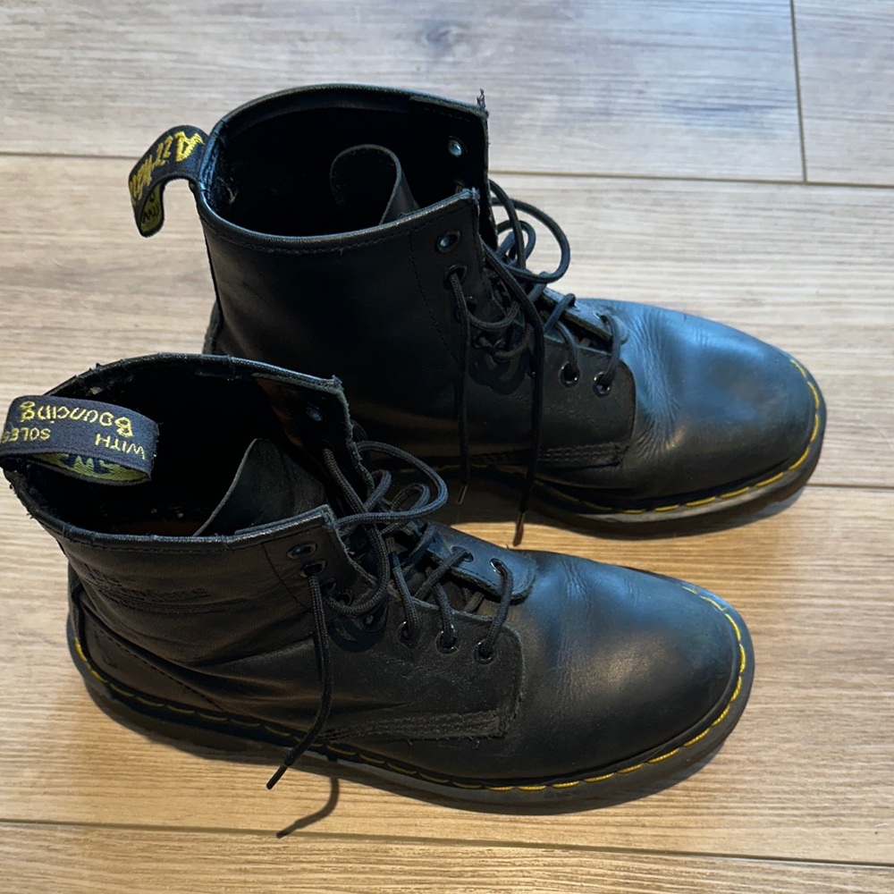 Dr. Martens Black Lace Up Boots